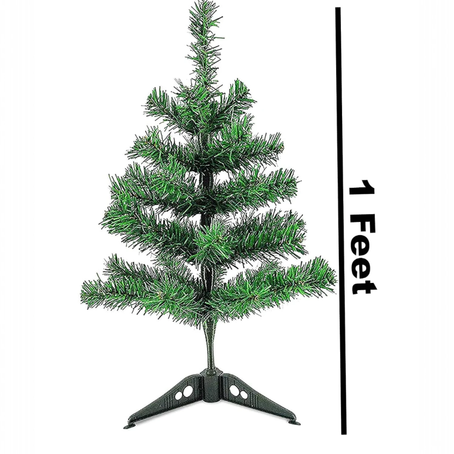 Ascension Mini Artificial Christmas Tree Trees 1Feet Christmas DIY Decoration Decor Home Table Top Decoration with 1 Bottle Light Cork Mini Copper Wire Warm White Light - Image 8