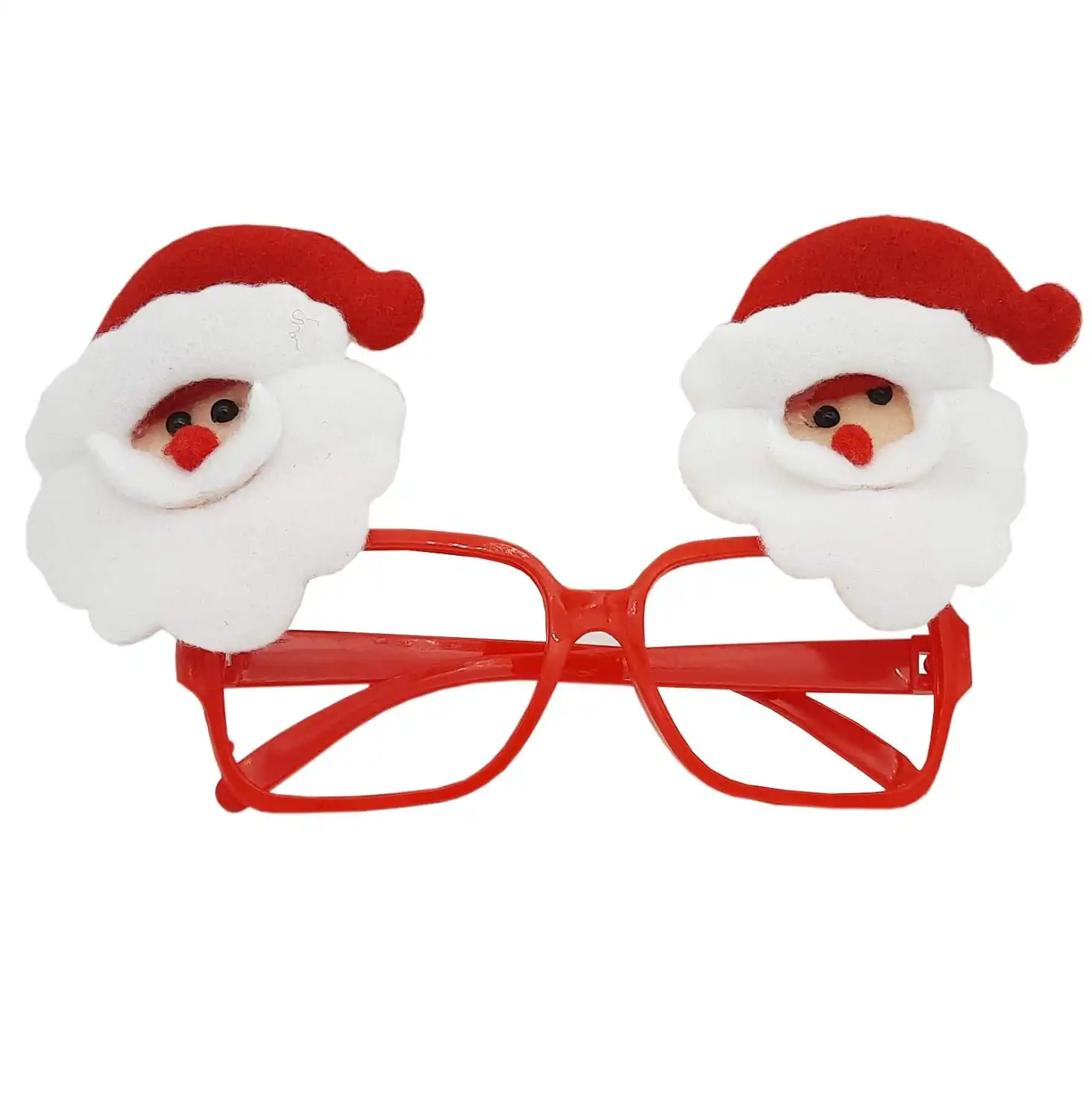 Ascension Christmas Party Glasses Christmas Decoration Costume Eyeglasses Party Glasses Frame Santa Claus Goggles (Pack of 1)