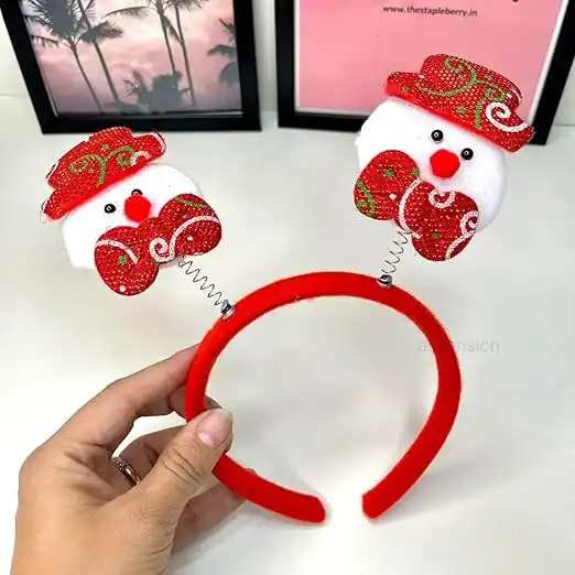 ascension Christmas Theme Eyeglasses Goggles Merry Christmas Xmas Party Accessories Christmas Party Goggles Christmas Gift for Kids Santa Claus Eyeglasses Christmas Party Decor Items (Pack of 1) - Image 3