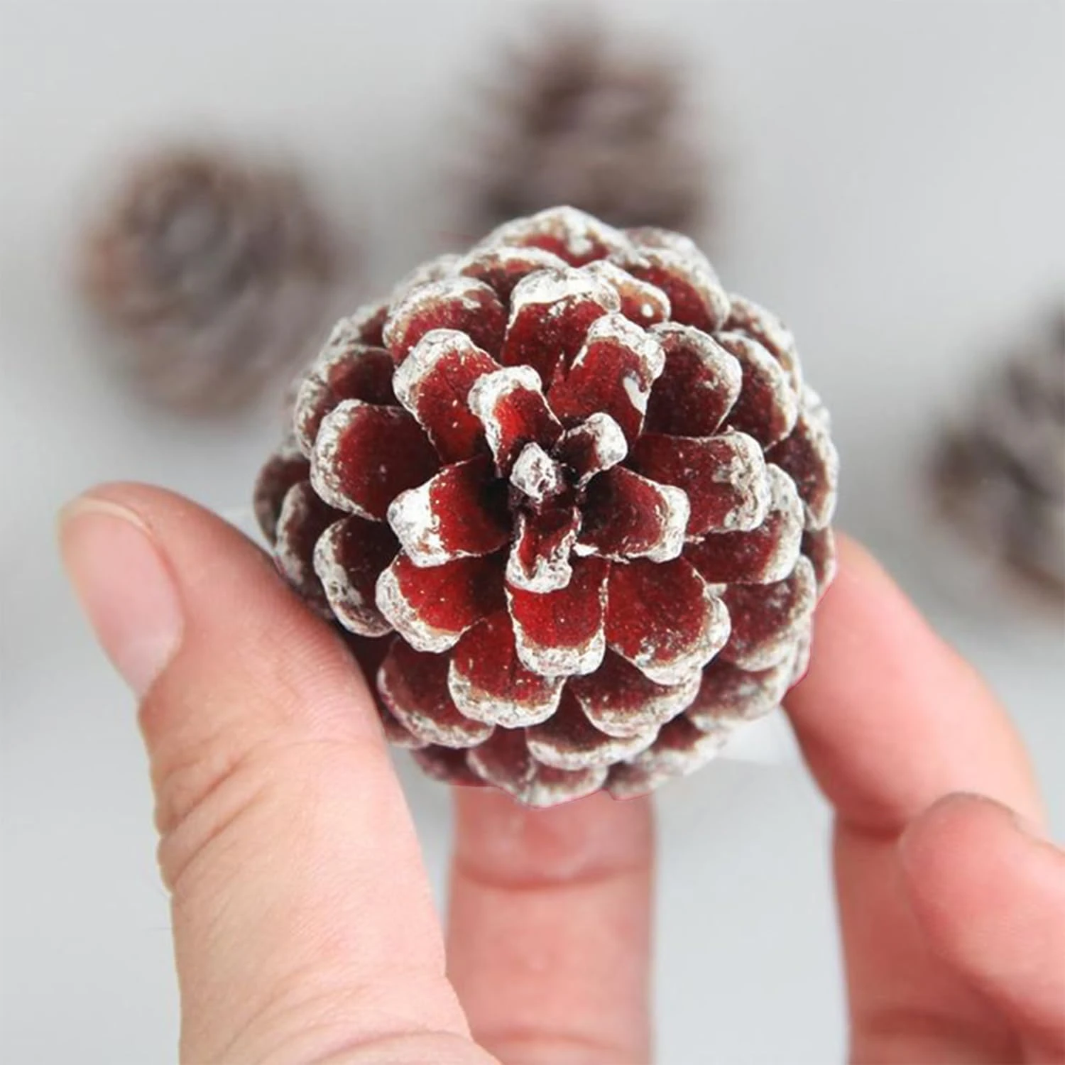 Ascension Small Mini Oranments for Christmas Tree Decoration Hanging Xmas Tree Decoration Ornament for Holiday Wedding Birthday Party Christmas Supplies Pack of 12 - Image 2