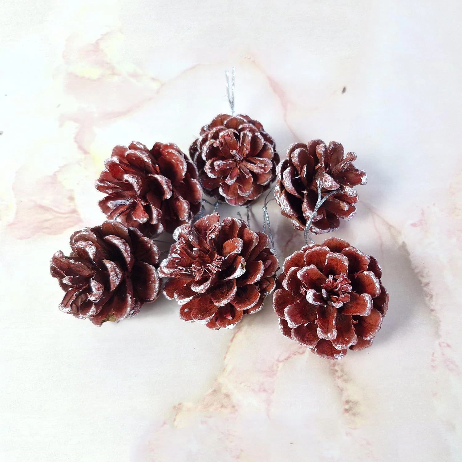 Ascension Small Mini Oranments for Christmas Tree Decoration Hanging Xmas Tree Decoration Ornament for Holiday Wedding Birthday Party Christmas Supplies Pack of 12 - Image 3