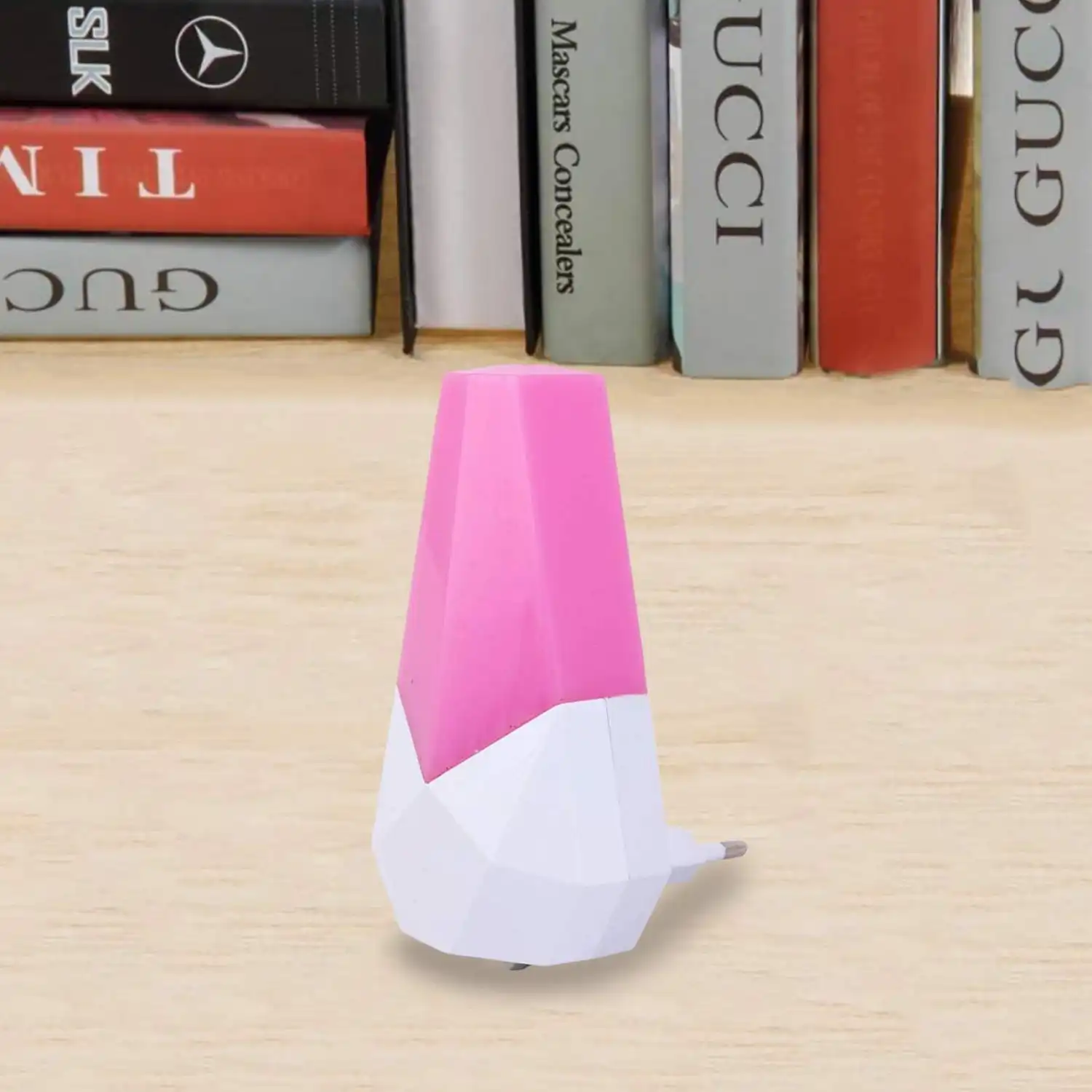 Plastic Diamond Night Light for Baby Nursing Kids Favourite Birthday Party Return Gifts, Multicolour (Pack of 1) - Image 9