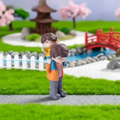 Father & Child Miniature