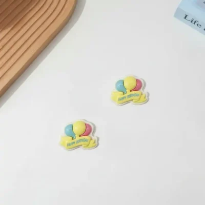 Cute Resin Birthday Cake Toppe