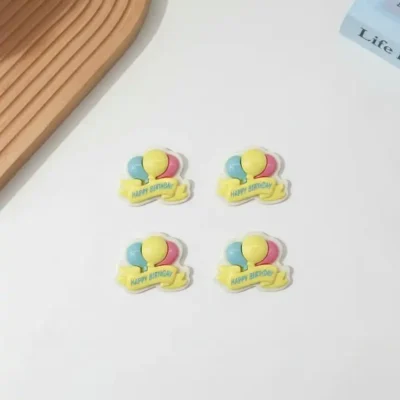 Cute Resin Birthday Cake Toppe