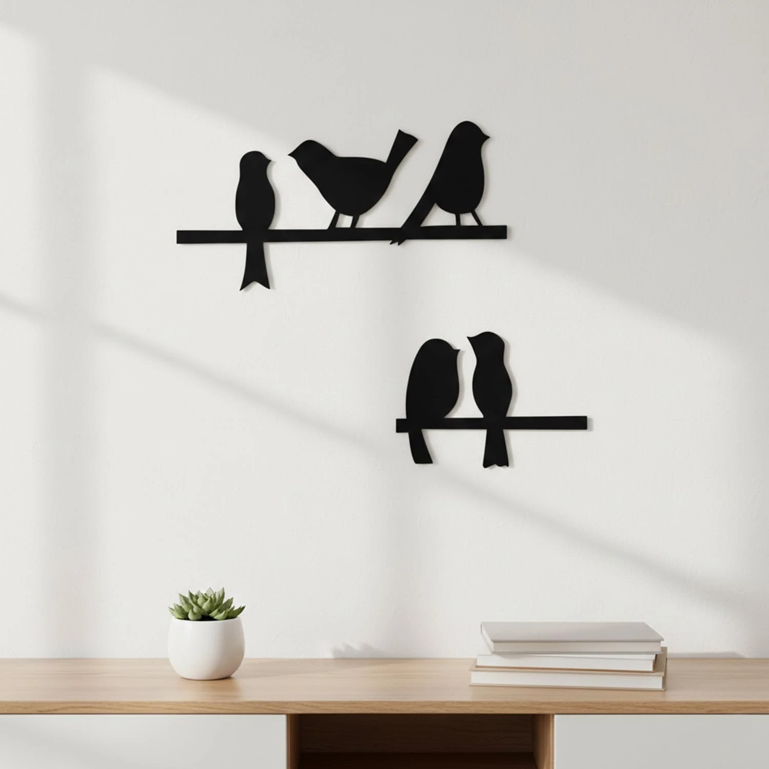 ascension Street Bird Wooden Wall Decor Sign for Bedroom Living Decor Room Ready to Hang Wall Decorative MDF Cutout for Gift Wall Art for Home Decor Home office Decoration & Gift Item