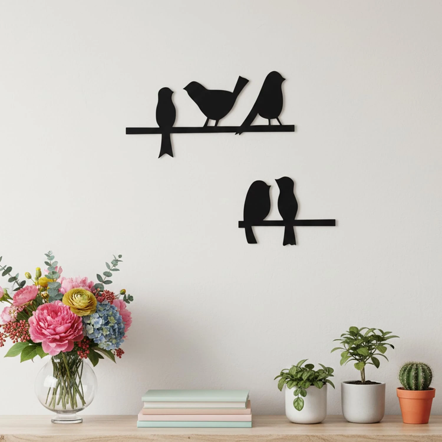 ascension Street Bird Wooden Wall Decor Sign for Bedroom Living Decor Room Ready to Hang Wall Decorative MDF Cutout for Gift Wall Art for Home Decor Home office Decoration & Gift Item - Image 2