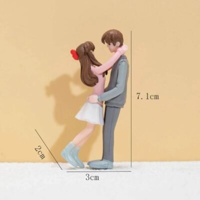 ascension Set of 2 Romantic Propose Style Couples Miniature