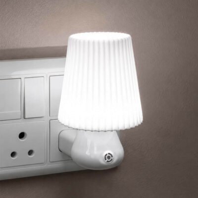 ascension LED Stylish Night Lamp with Sensor, Plug-in Wall Night Light, Warm Soft Glow Decorative Light for Bedroom, Hallway, Kids Room Kids Birthday Party Return Gifts Item