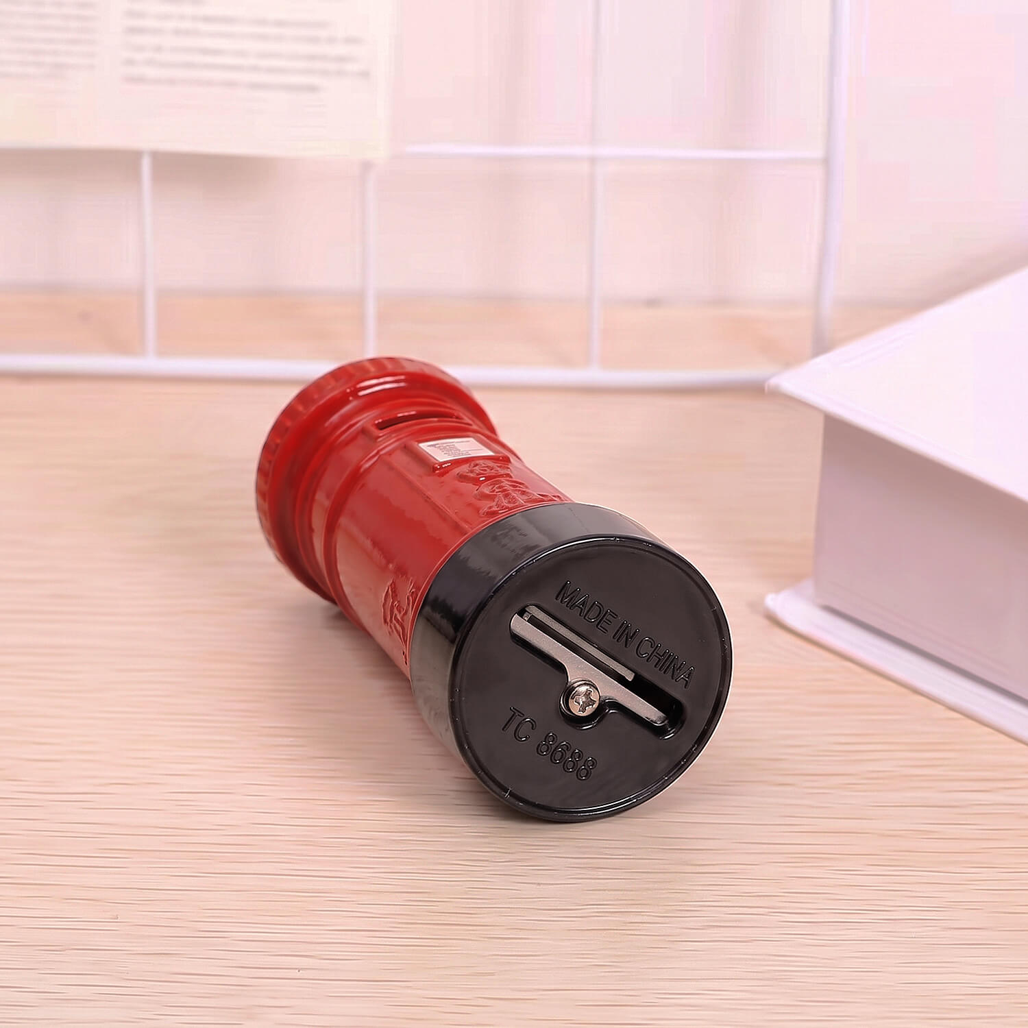 ascension London Red Post Box Miniature British Style Decorative Showpiece Collectible Souvenir Gift for Study Table Office Desk Living Room Decoration Accessories & Gifting Item - Image 3
