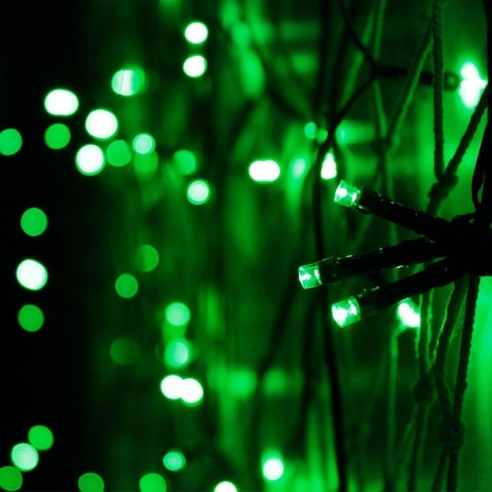 Ascension ® Set of 10 Green String Strip Decoration Lights 10 Meter Long - Diwali/Festival/Wedding/Gifting/Xmax/New Year - Image 4