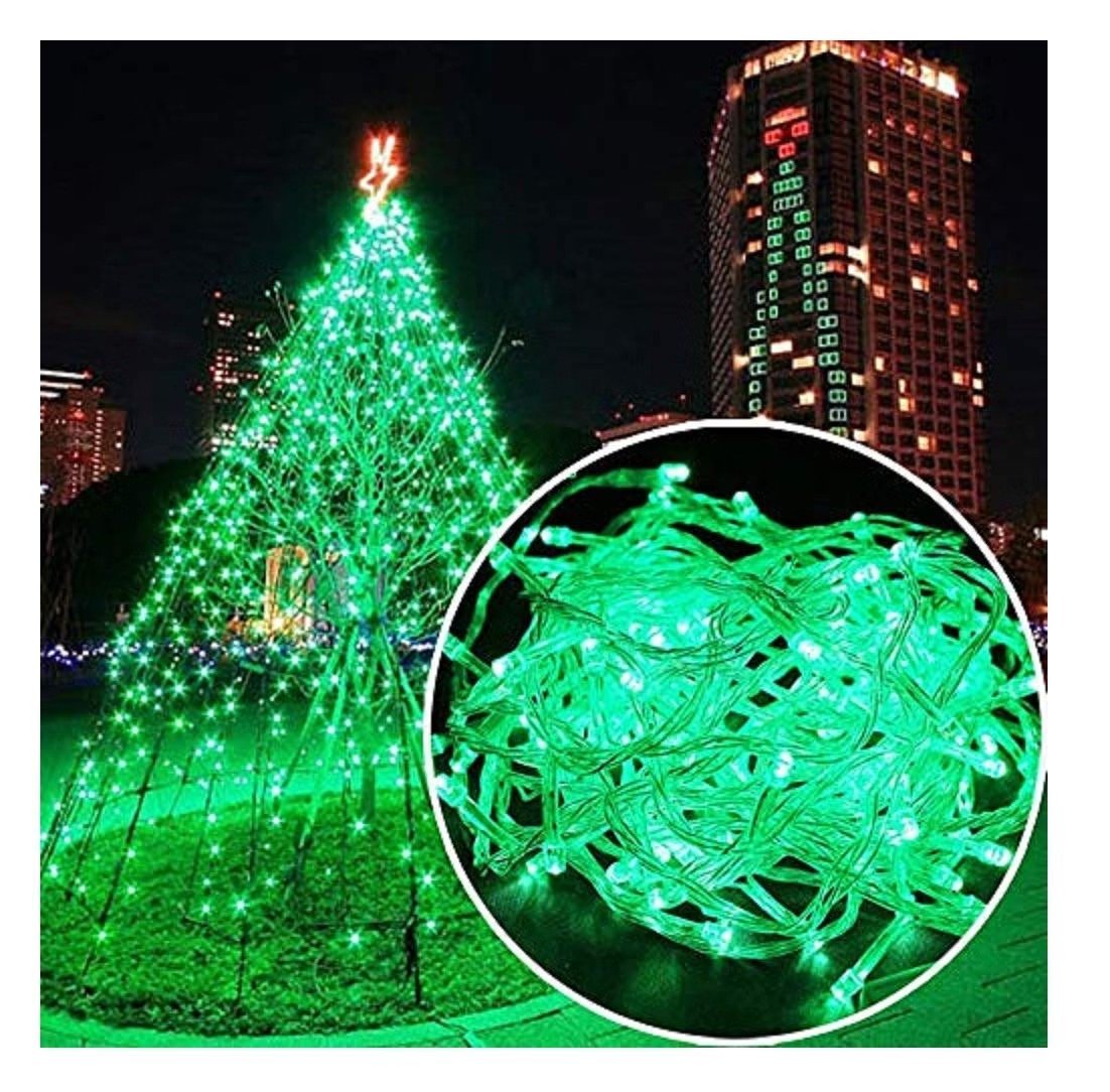 Ascension ® Set of 10 Green String Strip Decoration Lights 10 Meter Long - Diwali/Festival/Wedding/Gifting/Xmax/New Year - Image 6
