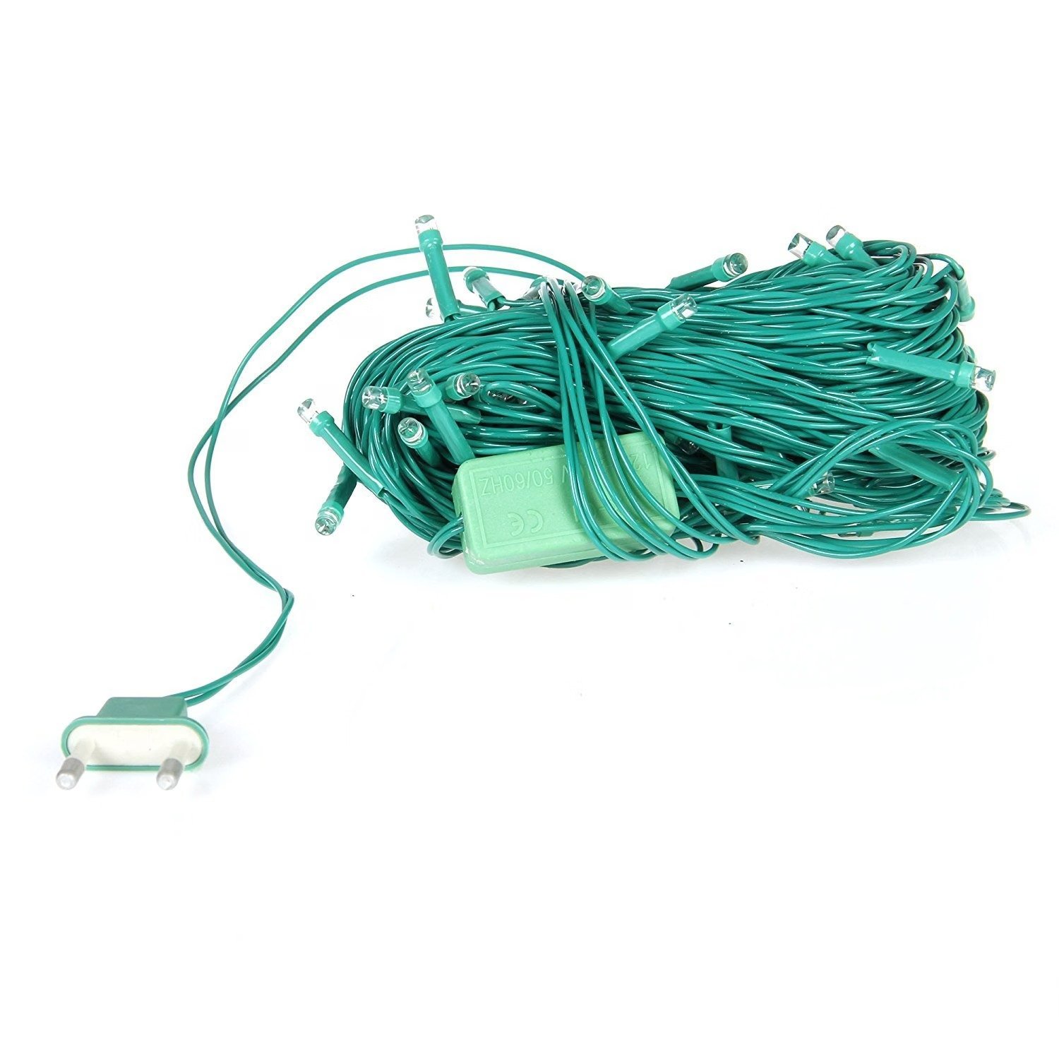 Ascension ® Set of 10 Green String Strip Decoration Lights 10 Meter Long - Diwali/Festival/Wedding/Gifting/Xmax/New Year - Image 3