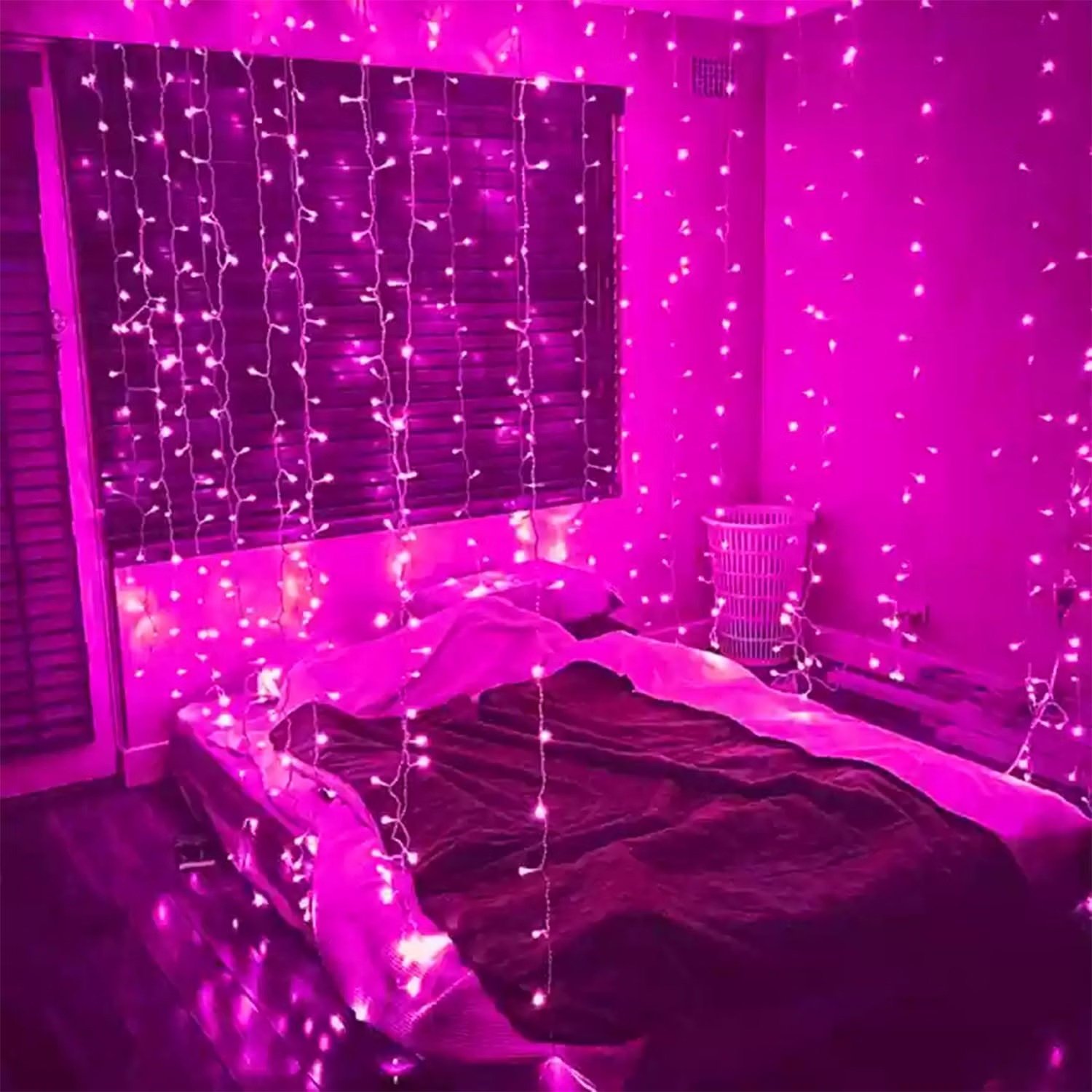 Ascension ® Set of 10 Pink String Strip Decoration Lights 10 Meter Long - Diwali/Festival/Wedding/Gifting/Xmax/New Year - Image 2