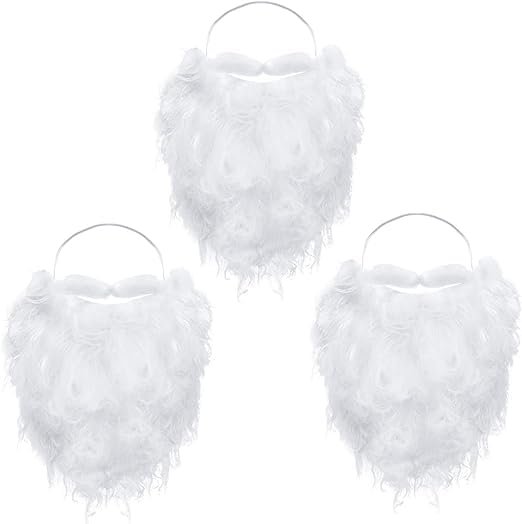 Ascension Fake Santa Beard Costume Accessory - Image 7