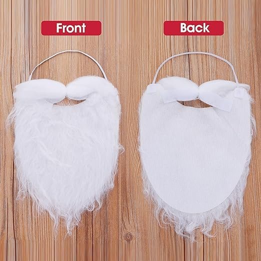 Ascension Fake Santa Beard Costume Accessory - Image 4