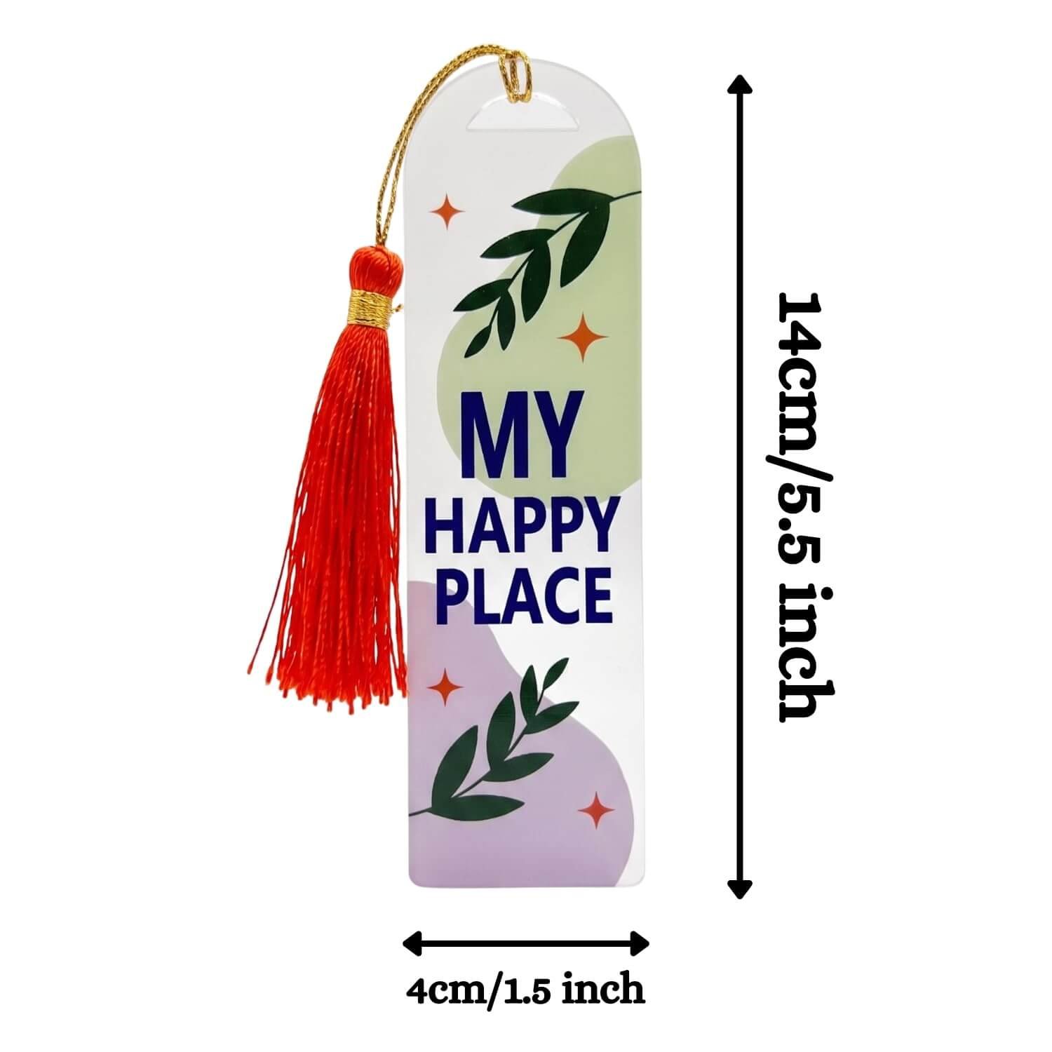 ascension Set of 4 Transparent Acrylic Bookmarks with Colorful Tassels Inspirational Quote Bookmarks for Reading, School, Office, Library Bookmark Set for Easy Page Marking Ideal for Daily Reading - Image 7